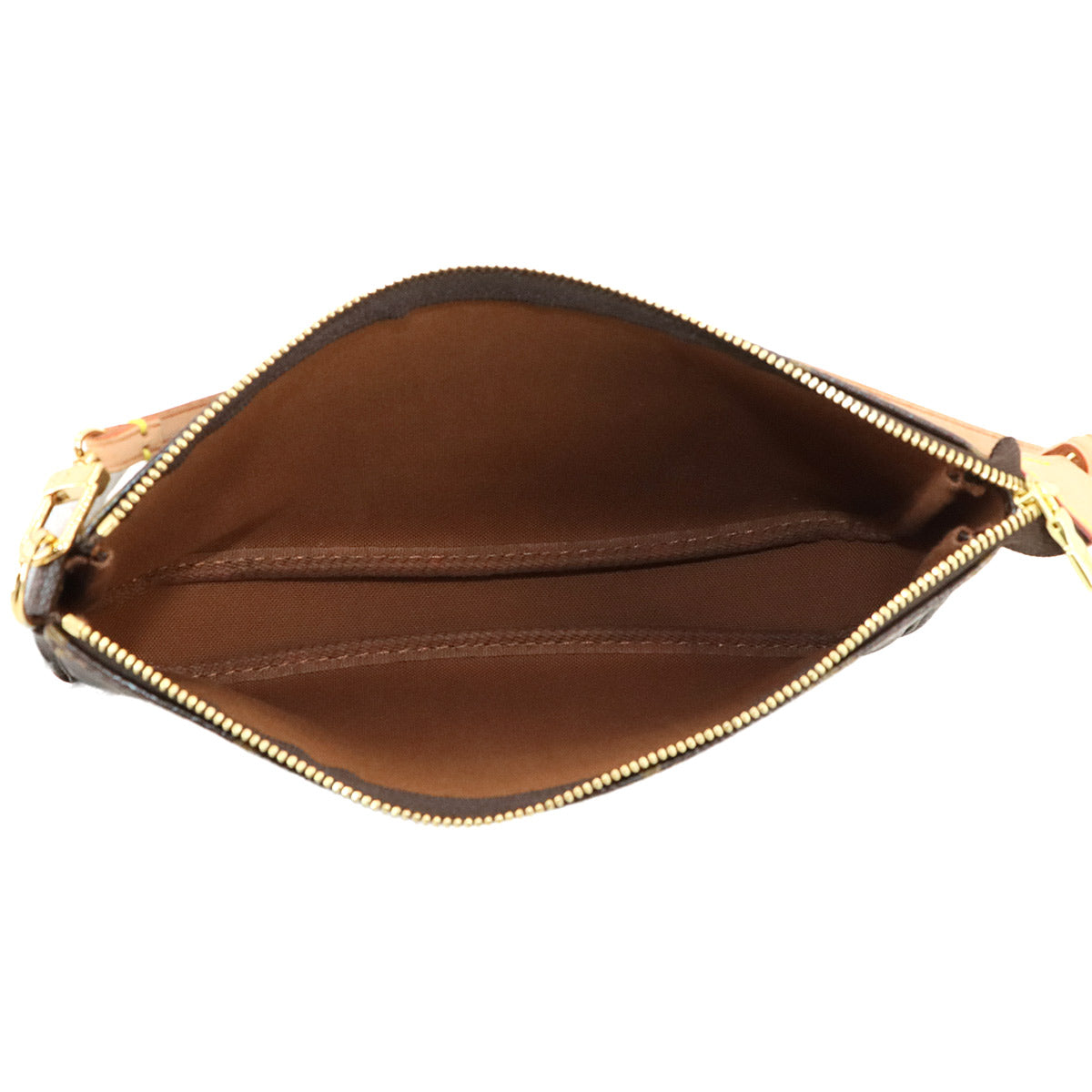 Monogram Pochette Accessoires Hand Bag Pouch Brown M51980
