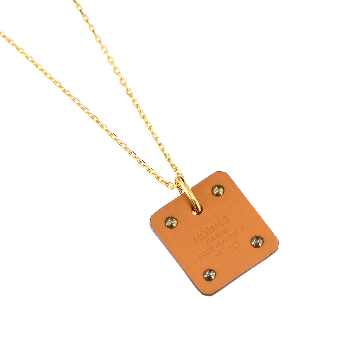 As de Coeur PM Necklace Swift Red Gold Accessory