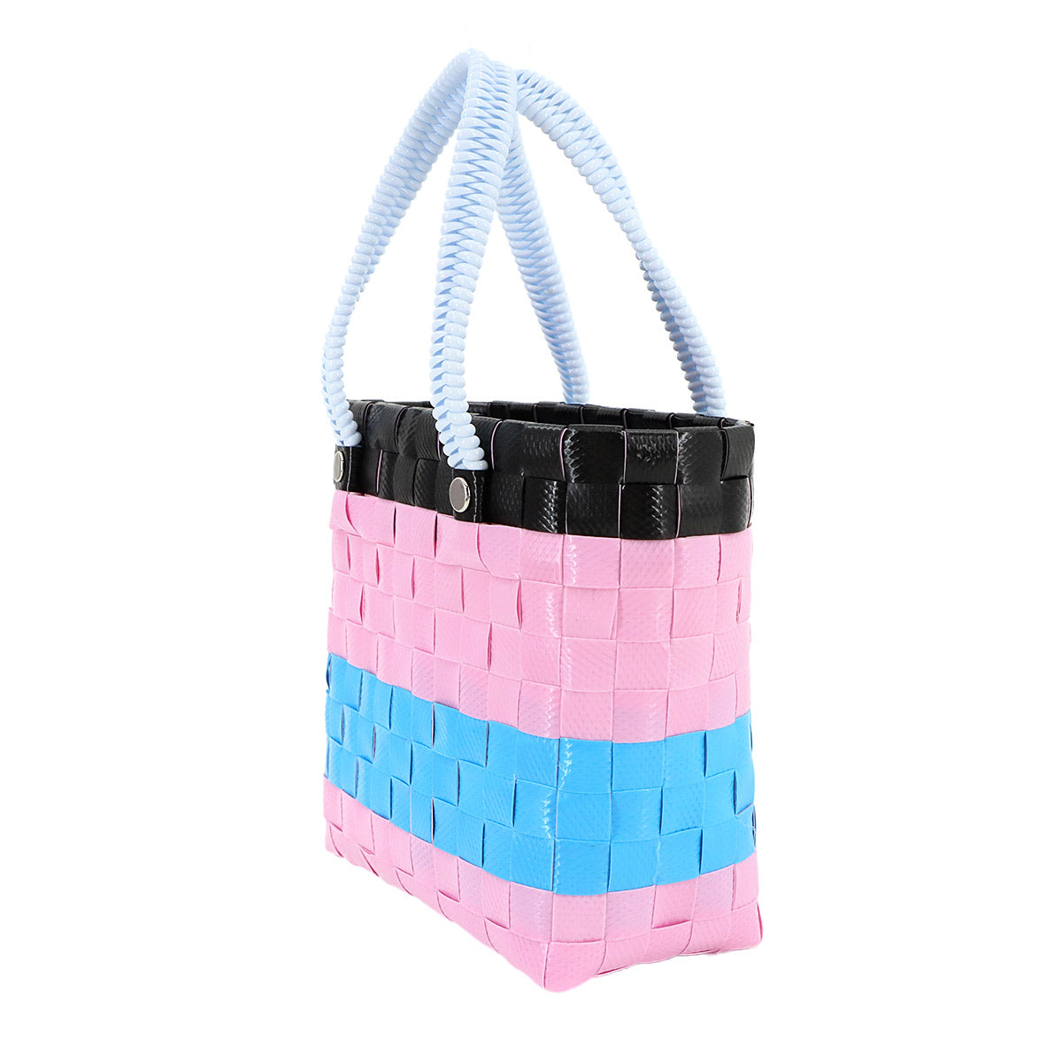 MARNI Box Basket Hand Bag Polypropylene Yellow Brown M00638 Purse