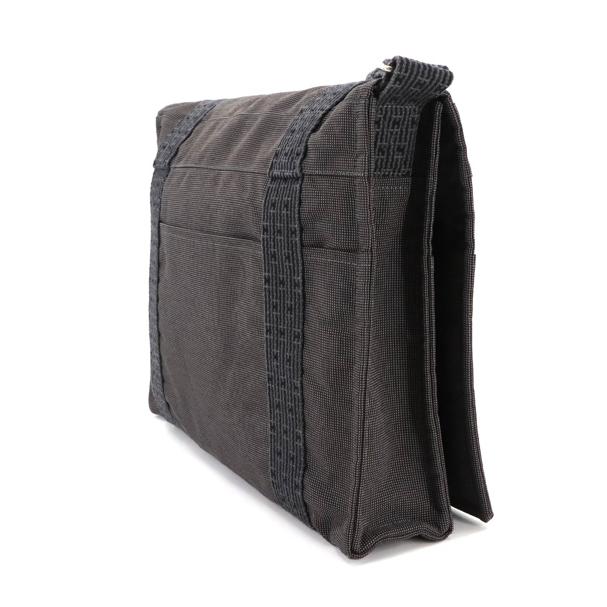 Her Line Besace MM Shoulder Bag Canvas Gray Purse