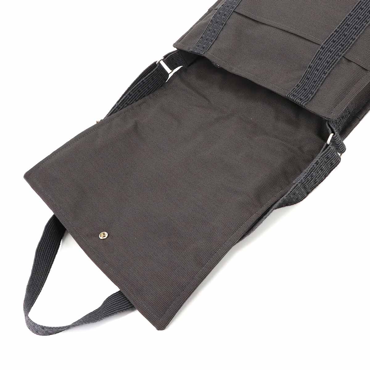 Her Line Besace MM Shoulder Bag Canvas Gray Purse