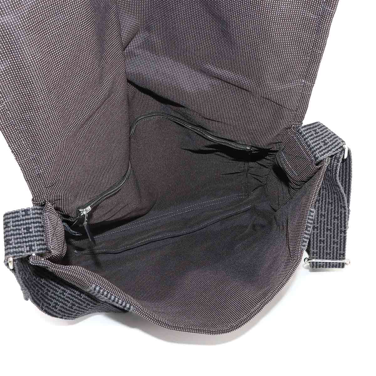 Her Line Besace MM Shoulder Bag Canvas Gray Purse