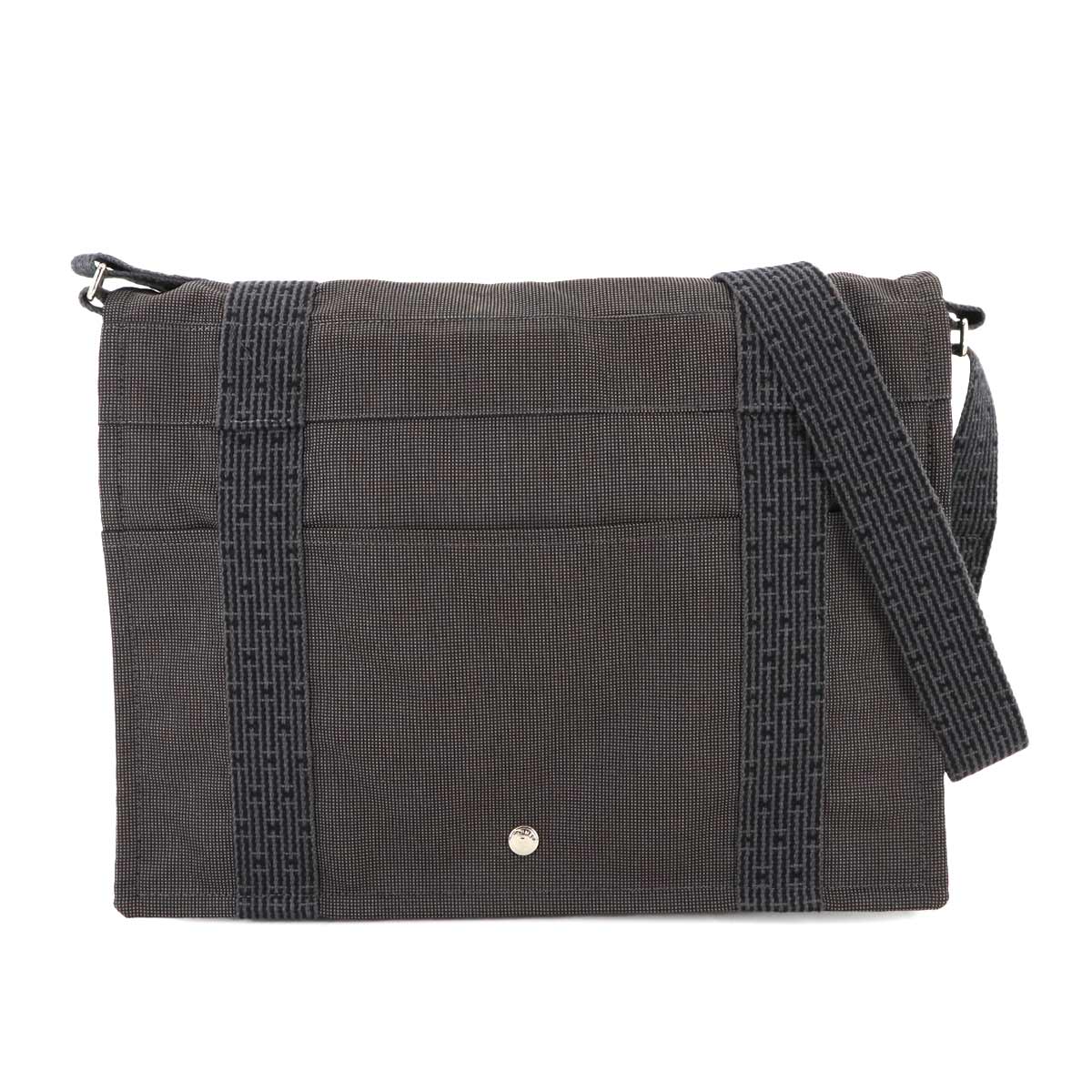 Her Line Besace MM Shoulder Bag Canvas Gray Purse