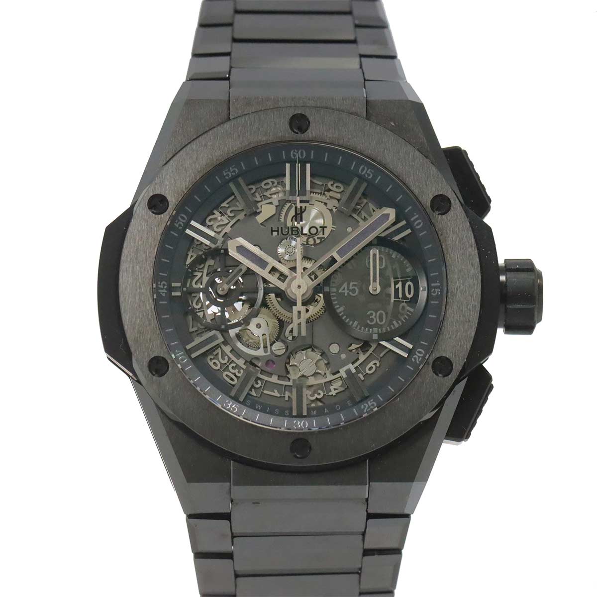 Big bang Integrated All Black 451 CX 1140 CX Automatic Mens