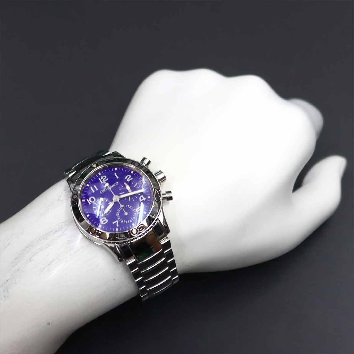 Aeronavale Type XX 3807ST Limited Chronograph Blue Dial Mens