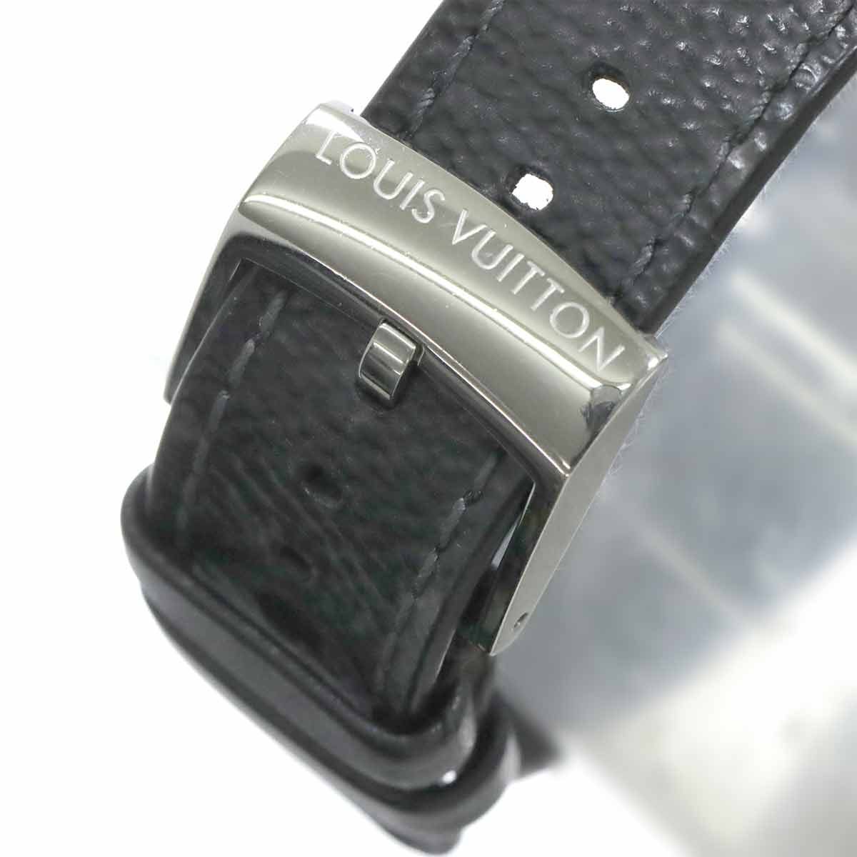 Tambour Slim Rainbow Q113Z Quartz Black Dial Mens