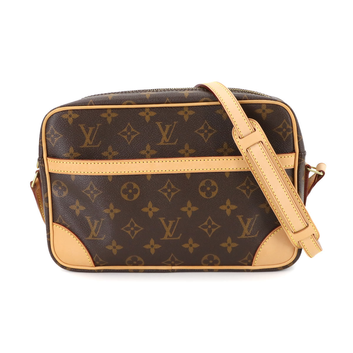 LOUIS VUITTON Monogram Trocadero Shoulder Bag Brown M51274 Purse