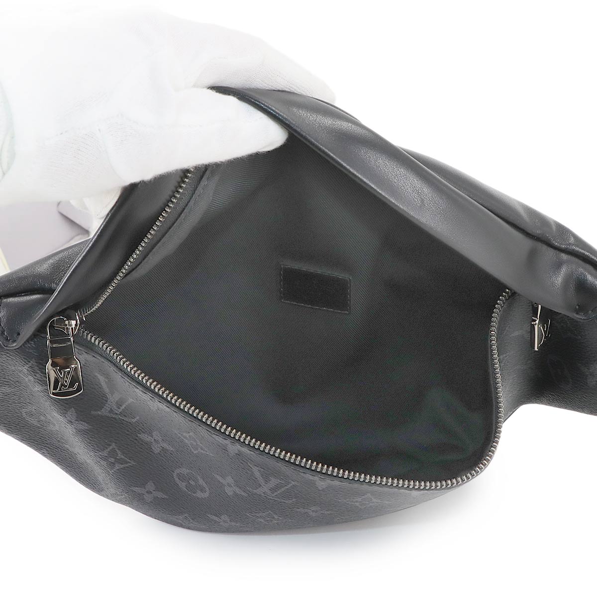 LOUIS VUITTON Monogram Eclipse Discovery Bumbag Crossbody bag M44336