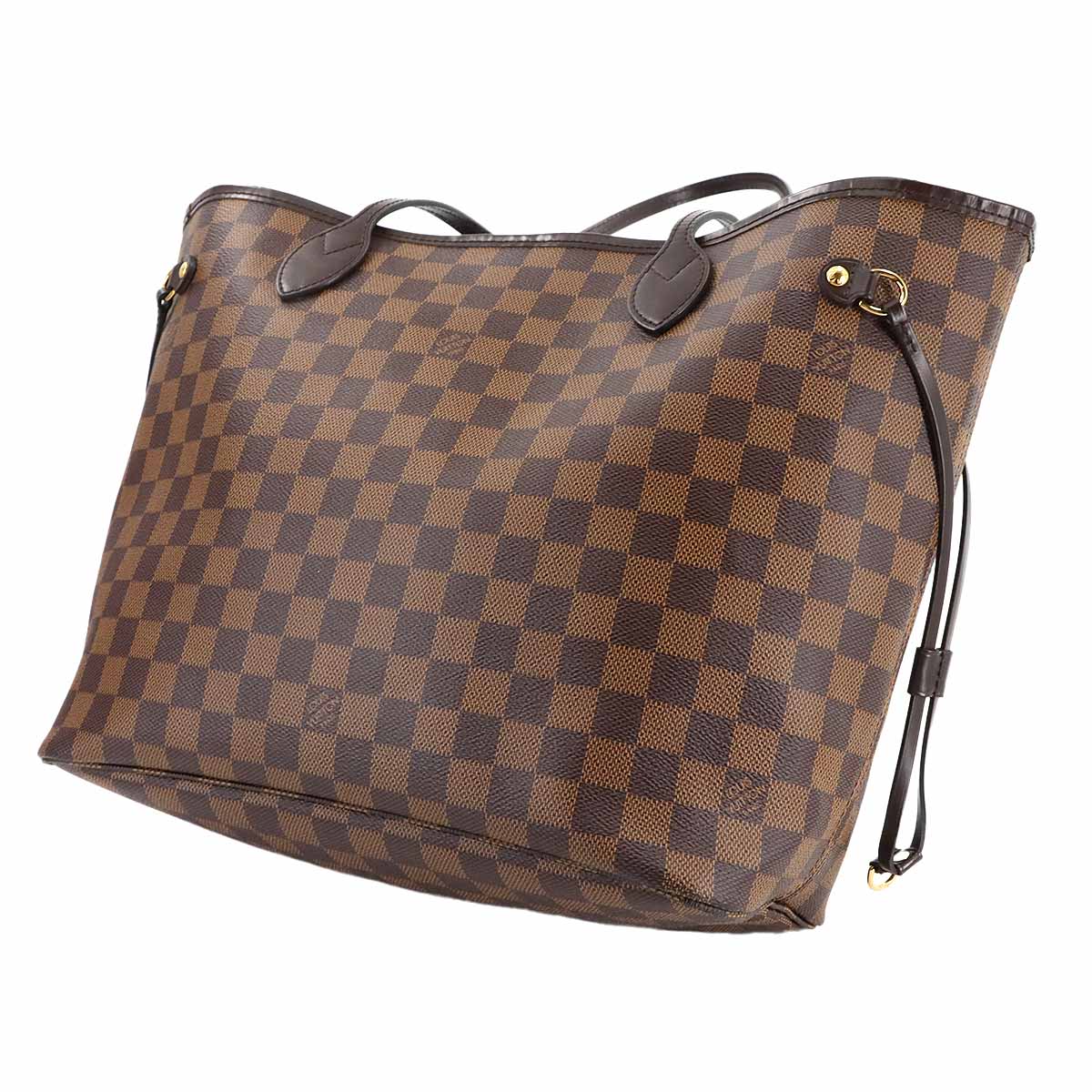 LOUIS VUITTON Damier Neverfull MM Tote Bag Ebene Cerise N41358 Purse