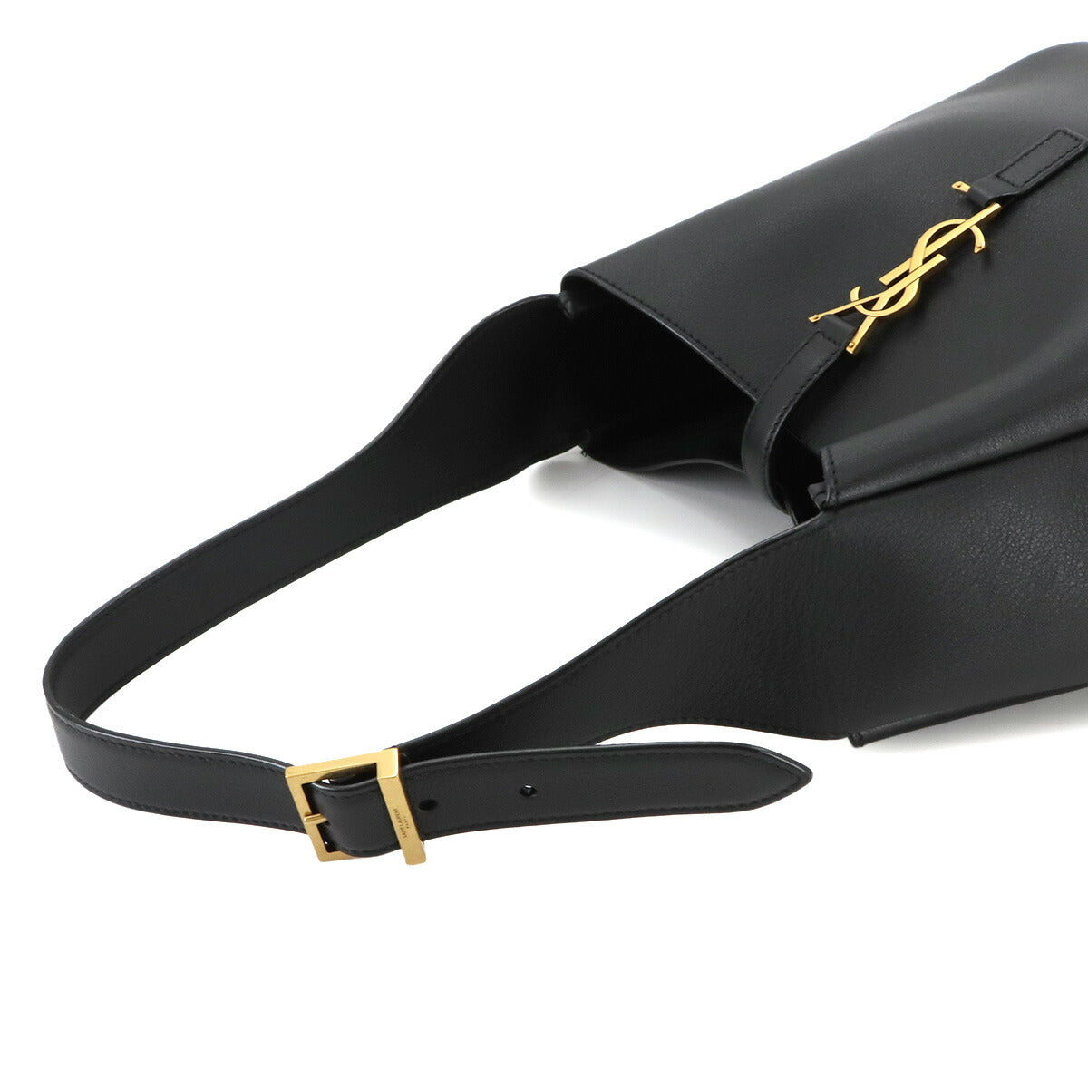LE 5 A 7 Small Shoulder Bag Leather Black 713938