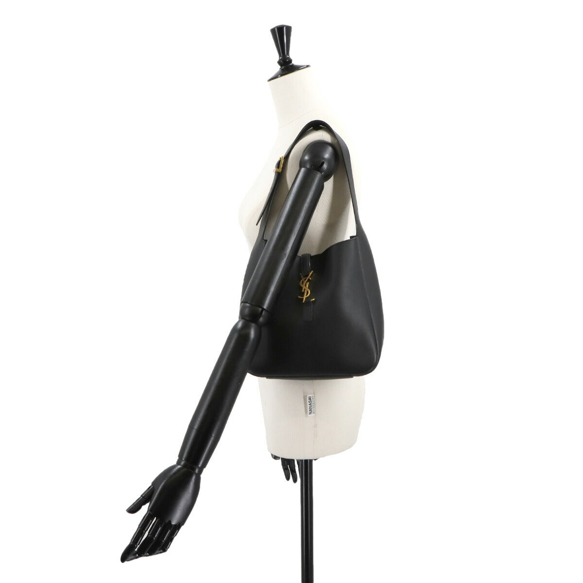 LE 5 A 7 Small Shoulder Bag Leather Black 713938
