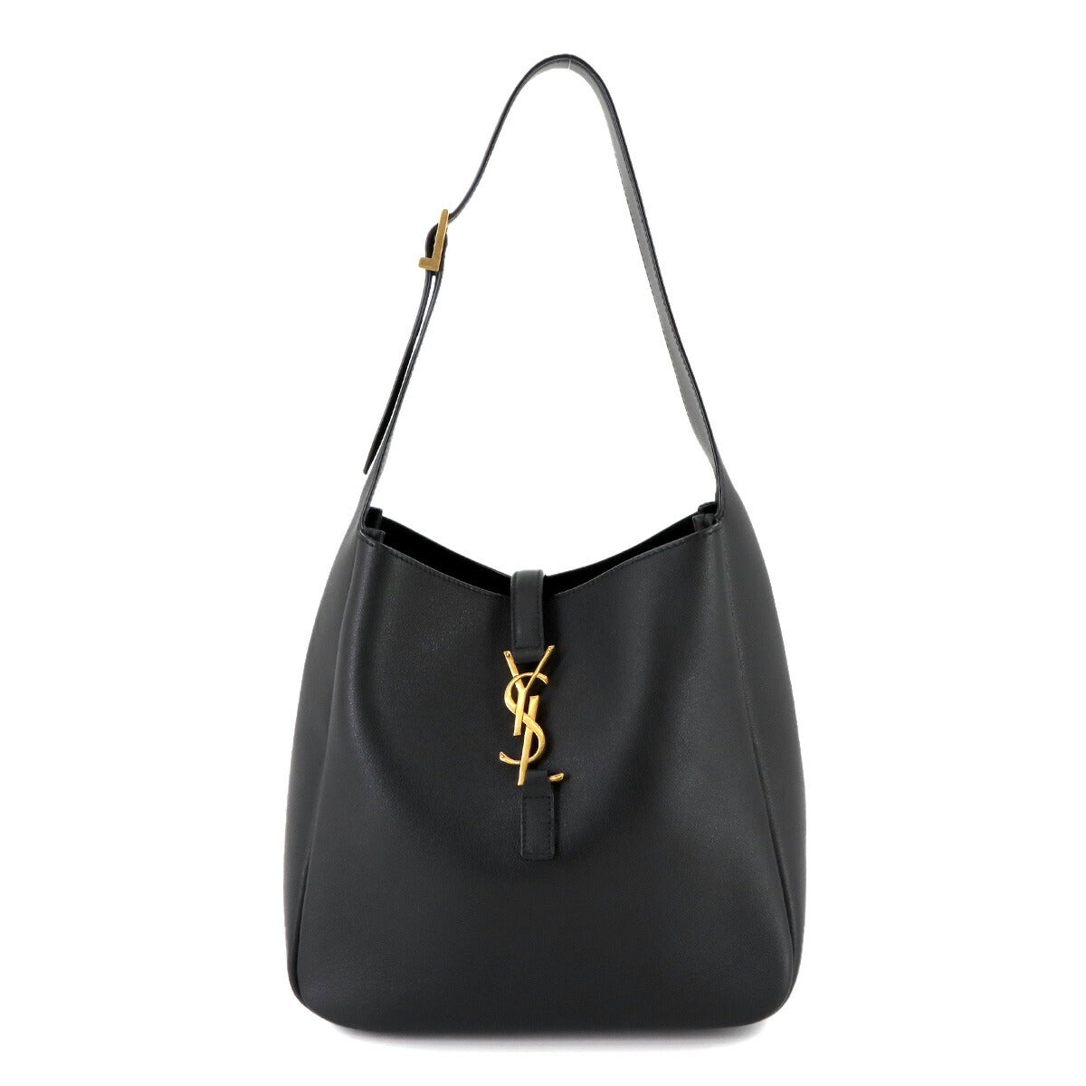 LE 5 A 7 Small Shoulder Bag Leather Black 713938