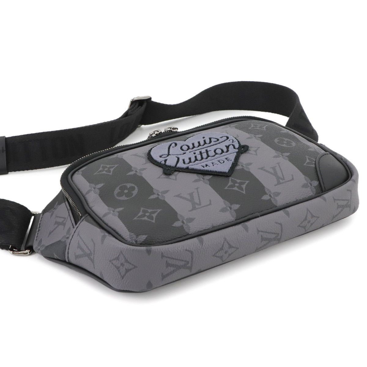 LOUIS VUITTON Monogram Stripe Eclipse Modular Sling Bag M59338