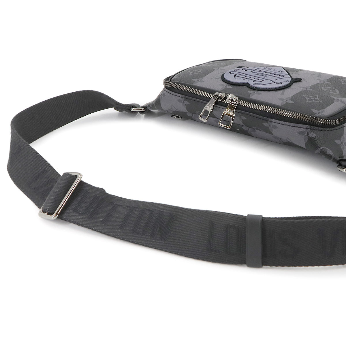 LOUIS VUITTON Monogram Stripe Eclipse Modular Sling Bag M59338