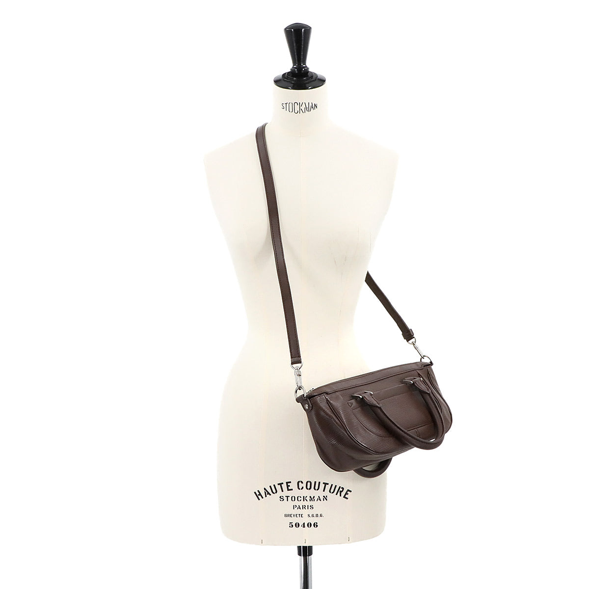 Epi Danula PM Hand Shoulder Bag Leather Mocha M5891D