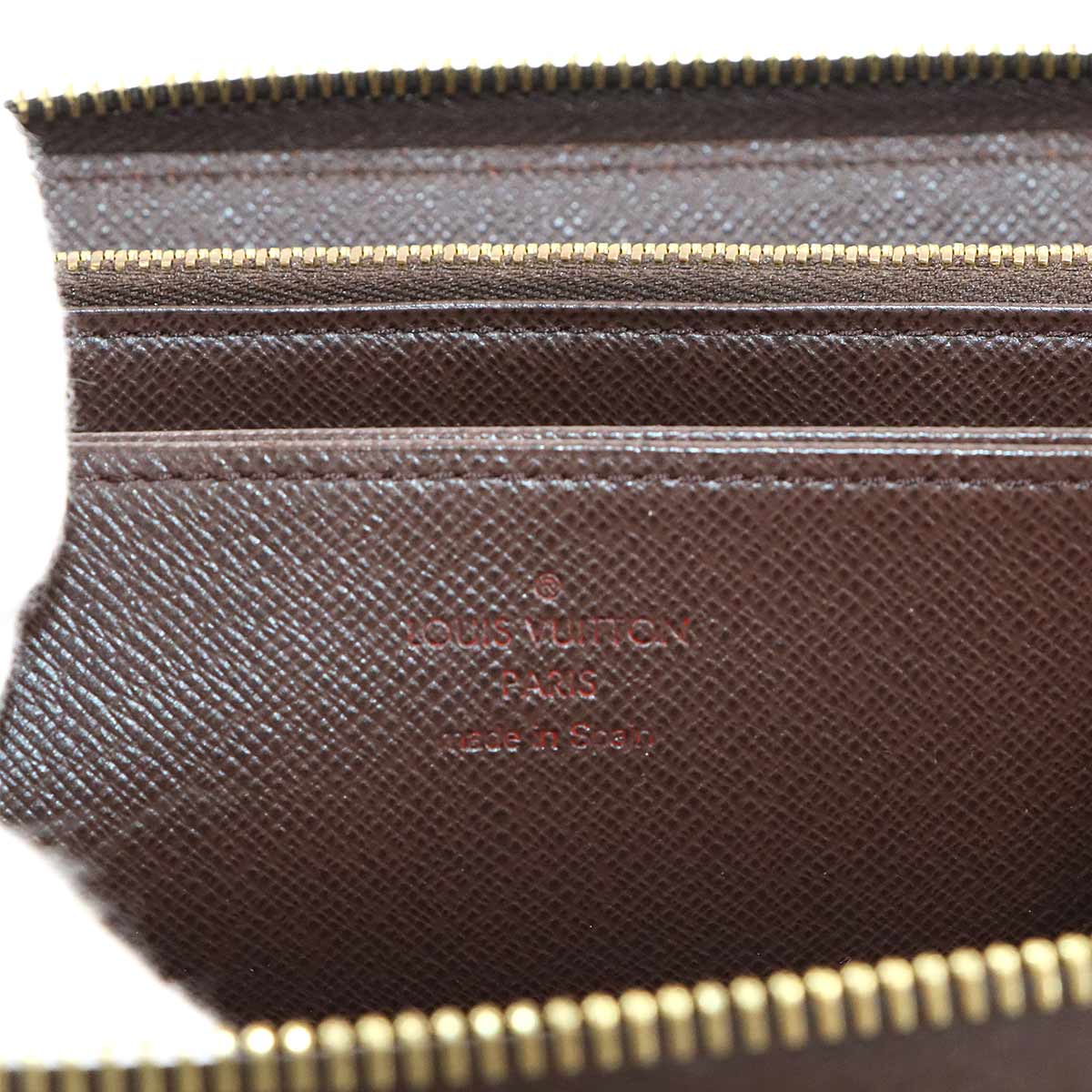 Damier Zippy Wallet Ebene Brown N41661 90289306