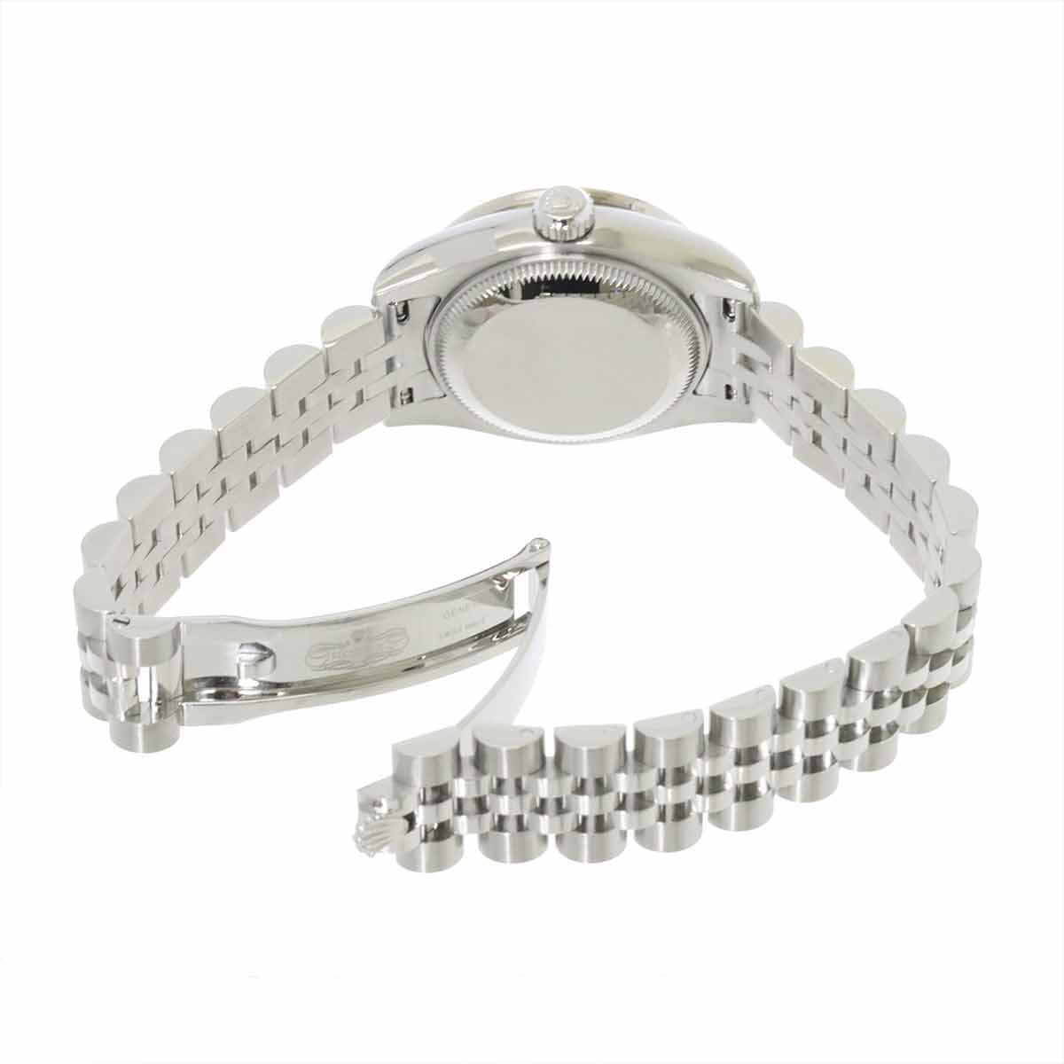 Datejust 179384 Date Diamond 750 WG Ladies Silver gold