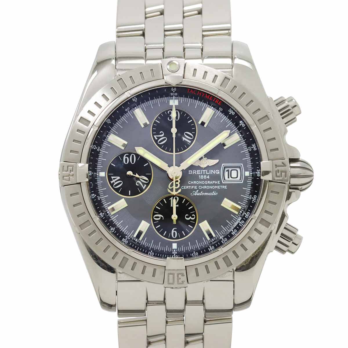 Chronomat Evolution A13356 Chronograph Gray Dial Mens Watch