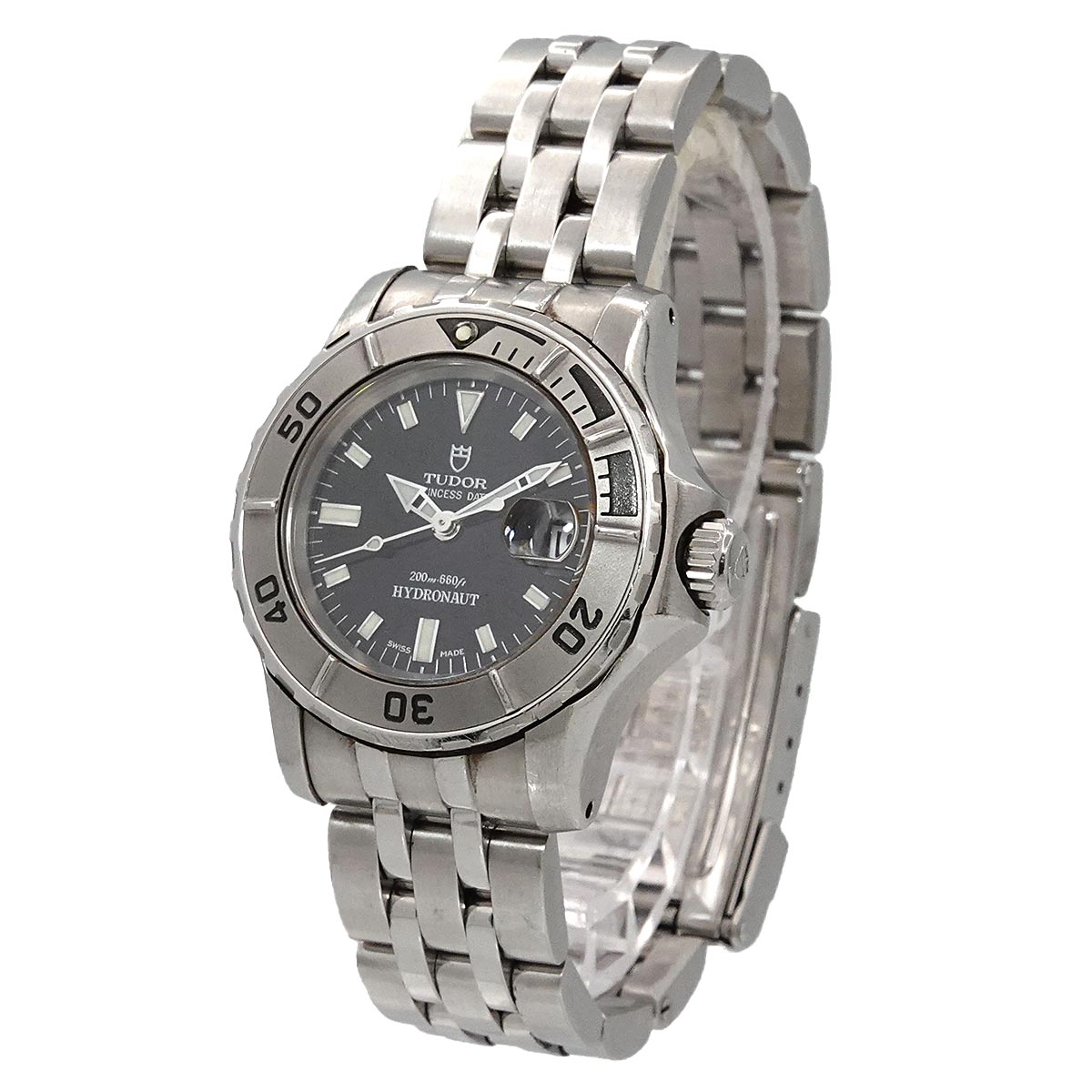 Prince Date Hydronaut 99090 Automatic Black Dial Ladies