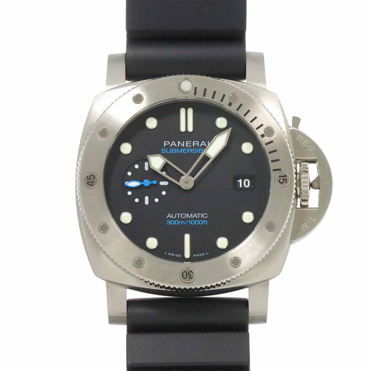 Submersible PAM01229 Date Automatic Black Dial Men's Watch