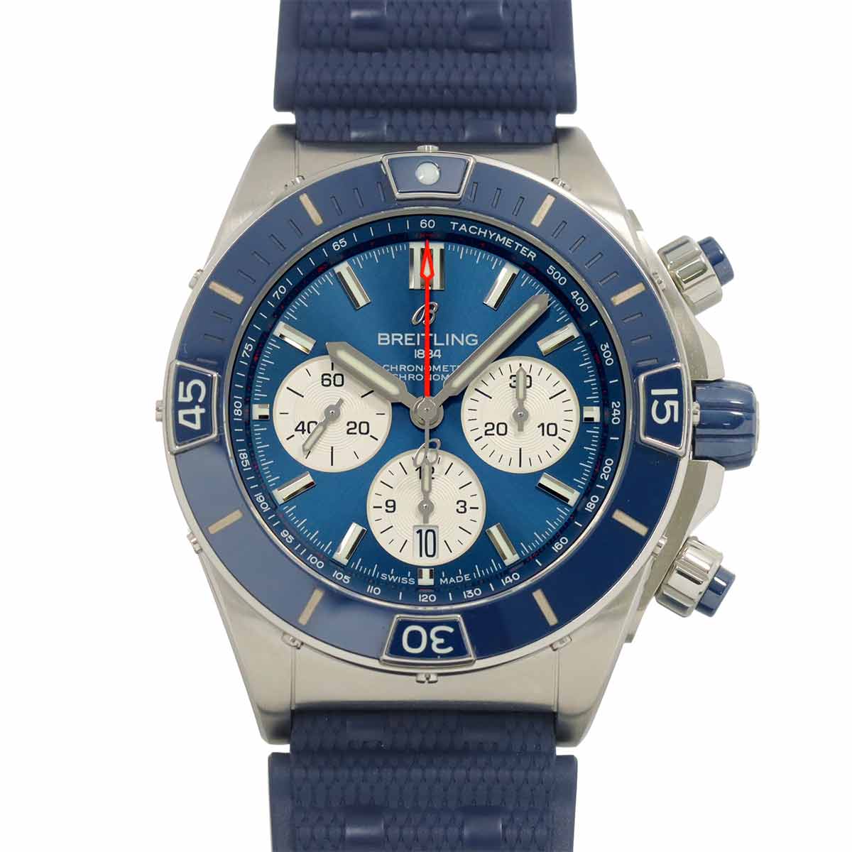 SuperChronomat B01 AB0136 Blue Dial Mens Watch