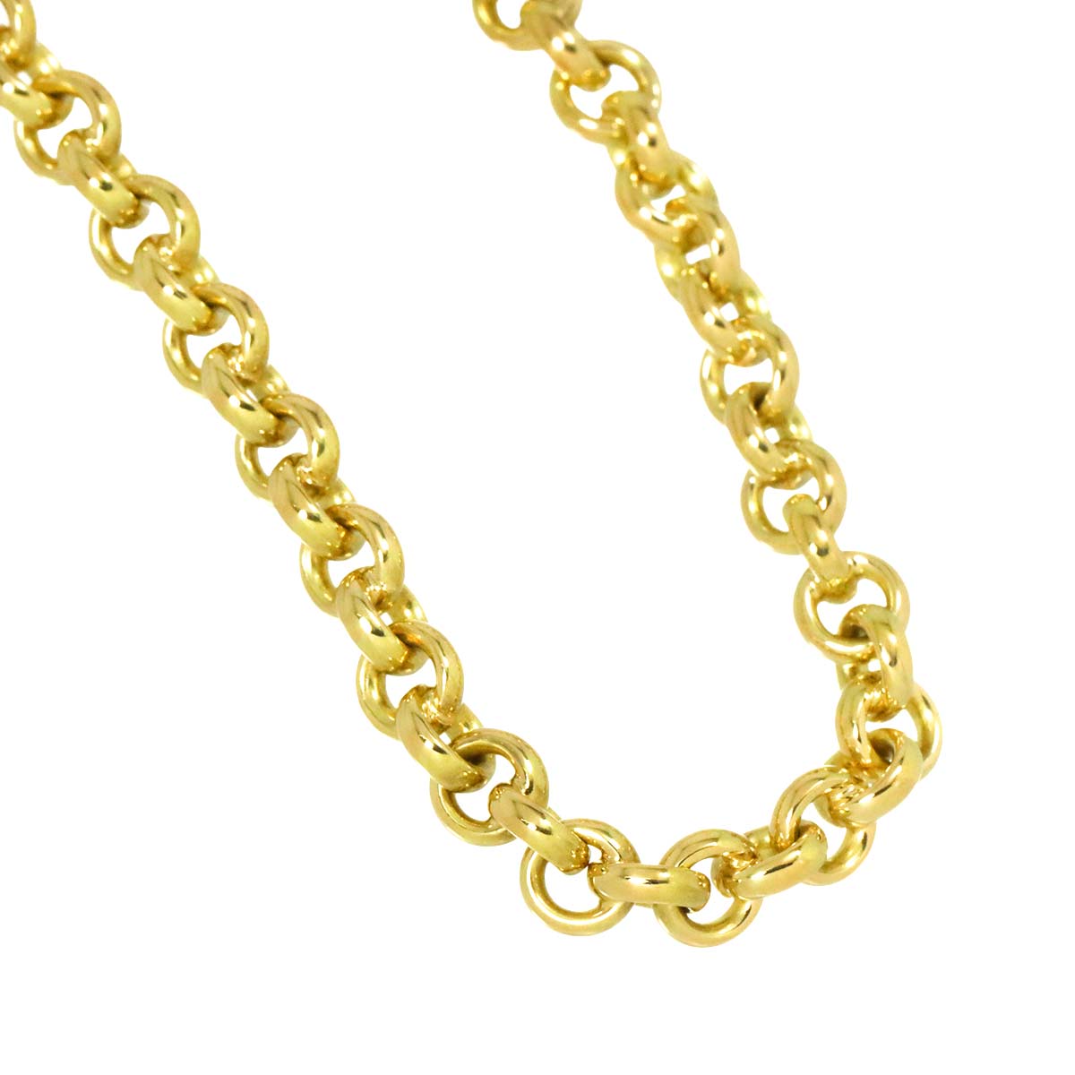 Chain Necklace 18K YG WG 750