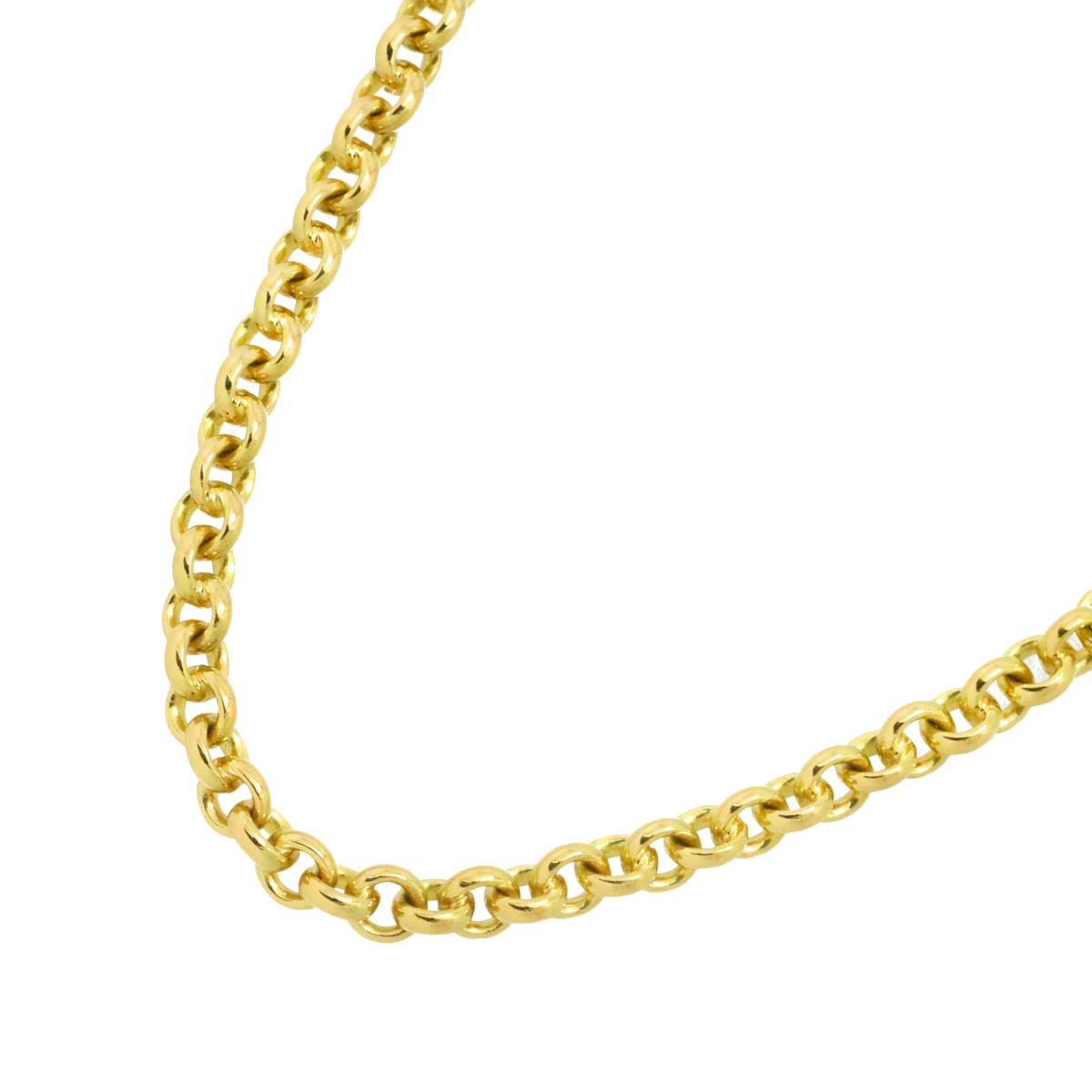 Chain Necklace 18K YG WG 750