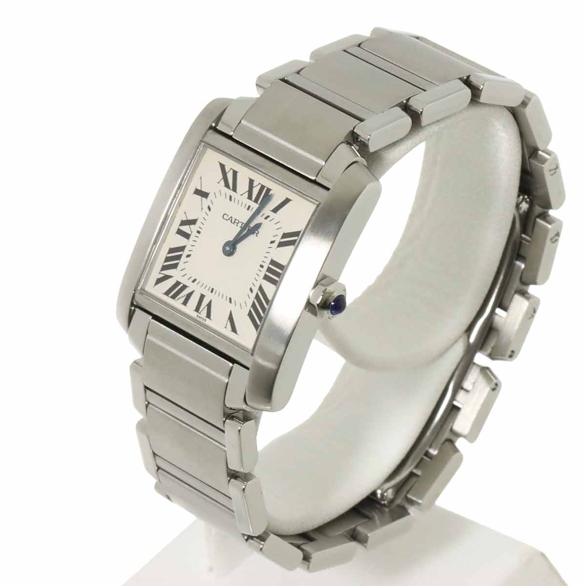 Tank Francaise MM W51003Q3 Quartz Cream Dial Boys Watch