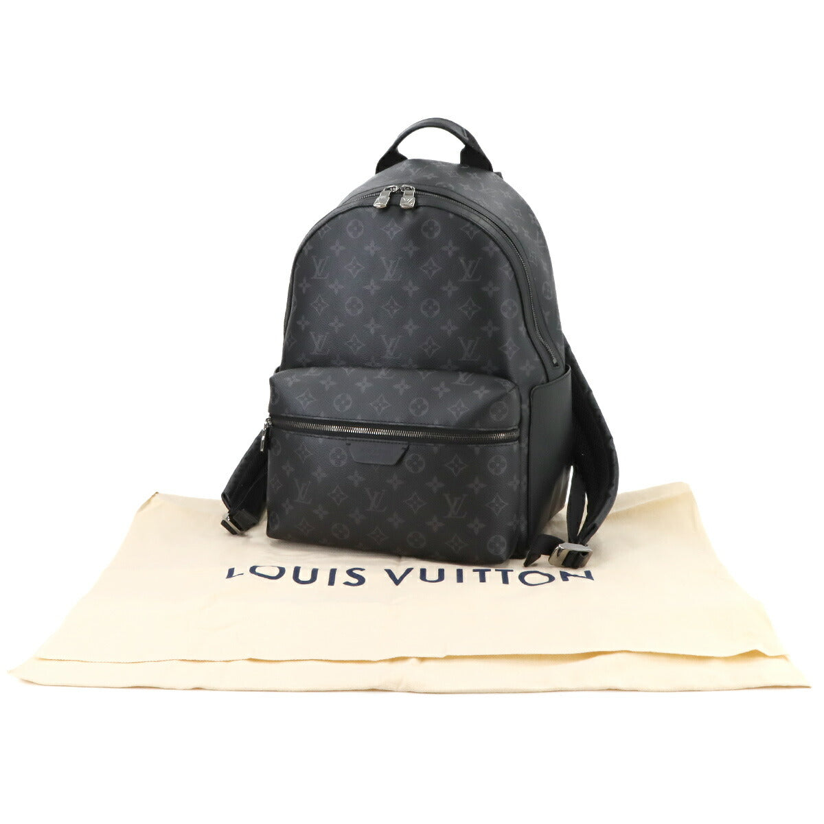 LOUIS VUITTON Monogram Eclipse Discovery Backpack PM M22558 Purse