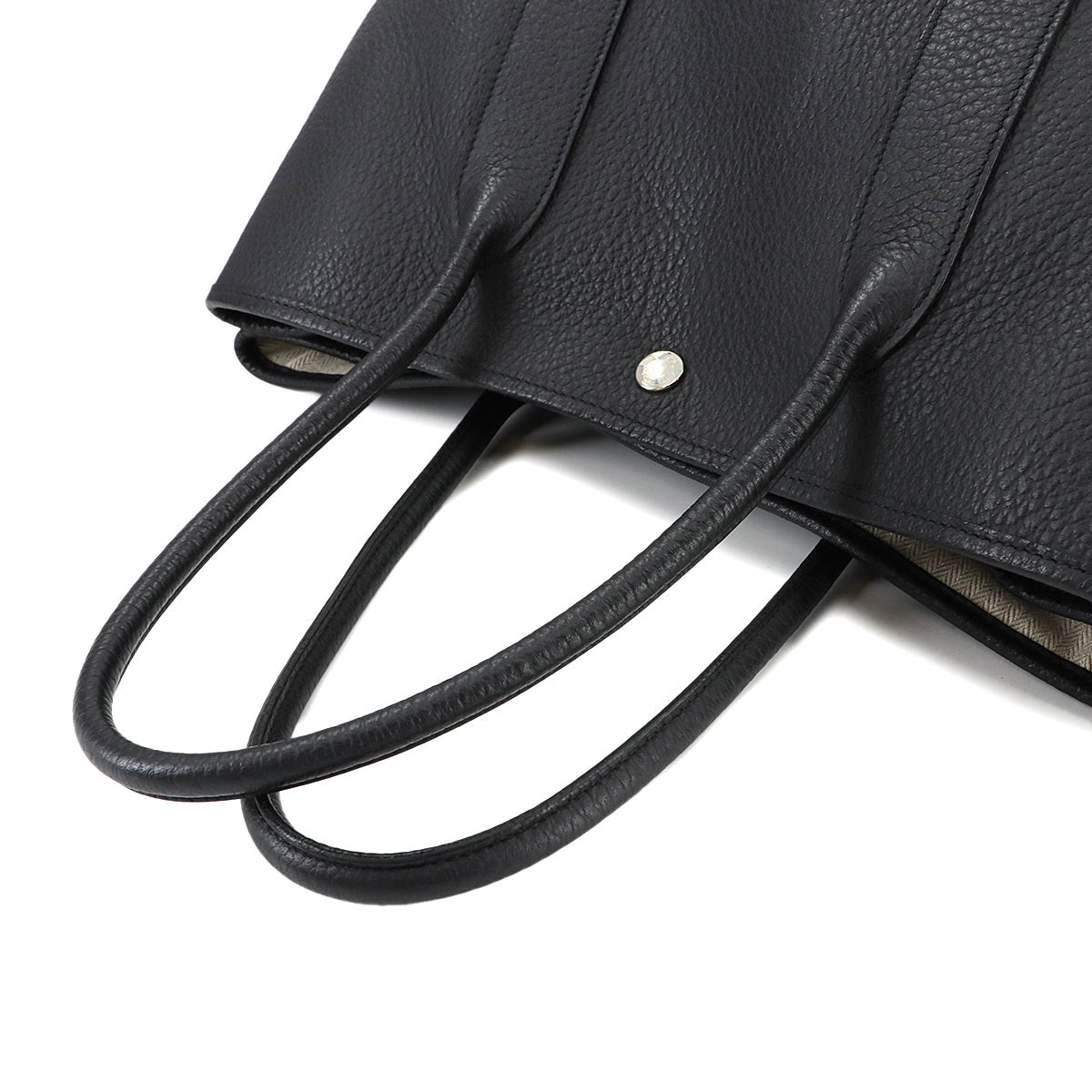 Garden Party 36 PM Tote Bag Negonda Leather Black Purse