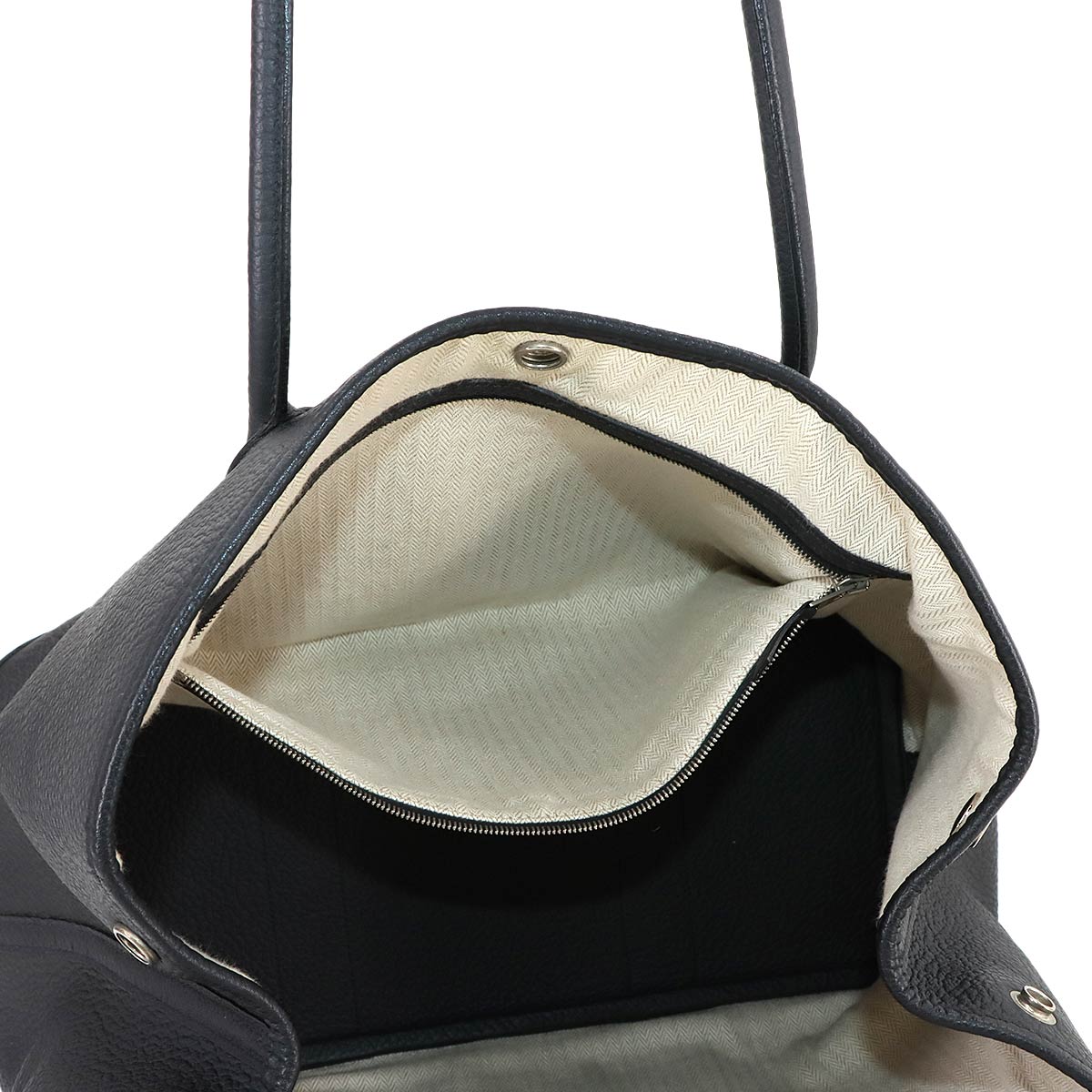 Garden Party 36 PM Tote Bag Negonda Leather Black Purse