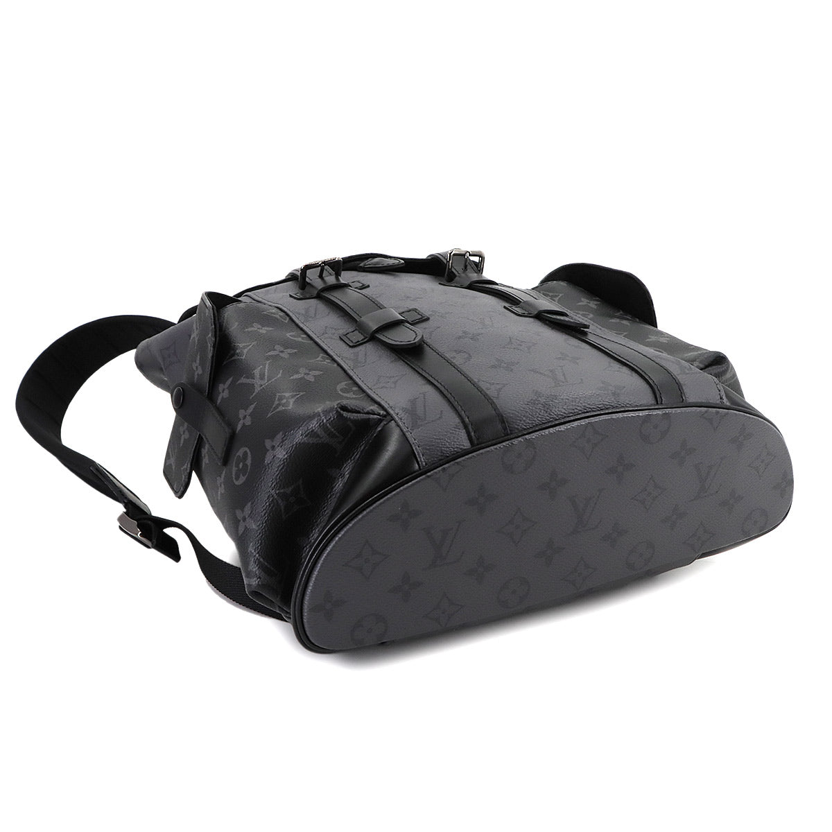 LOUIS VUITTON Monogram Eclipse Reverse Christopher PM Backpack M46331