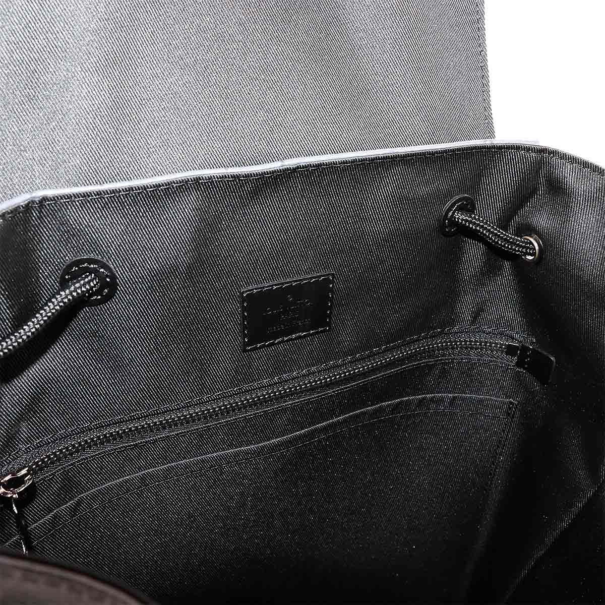 LOUIS VUITTON Monogram Eclipse Reverse Christopher PM Backpack M46331