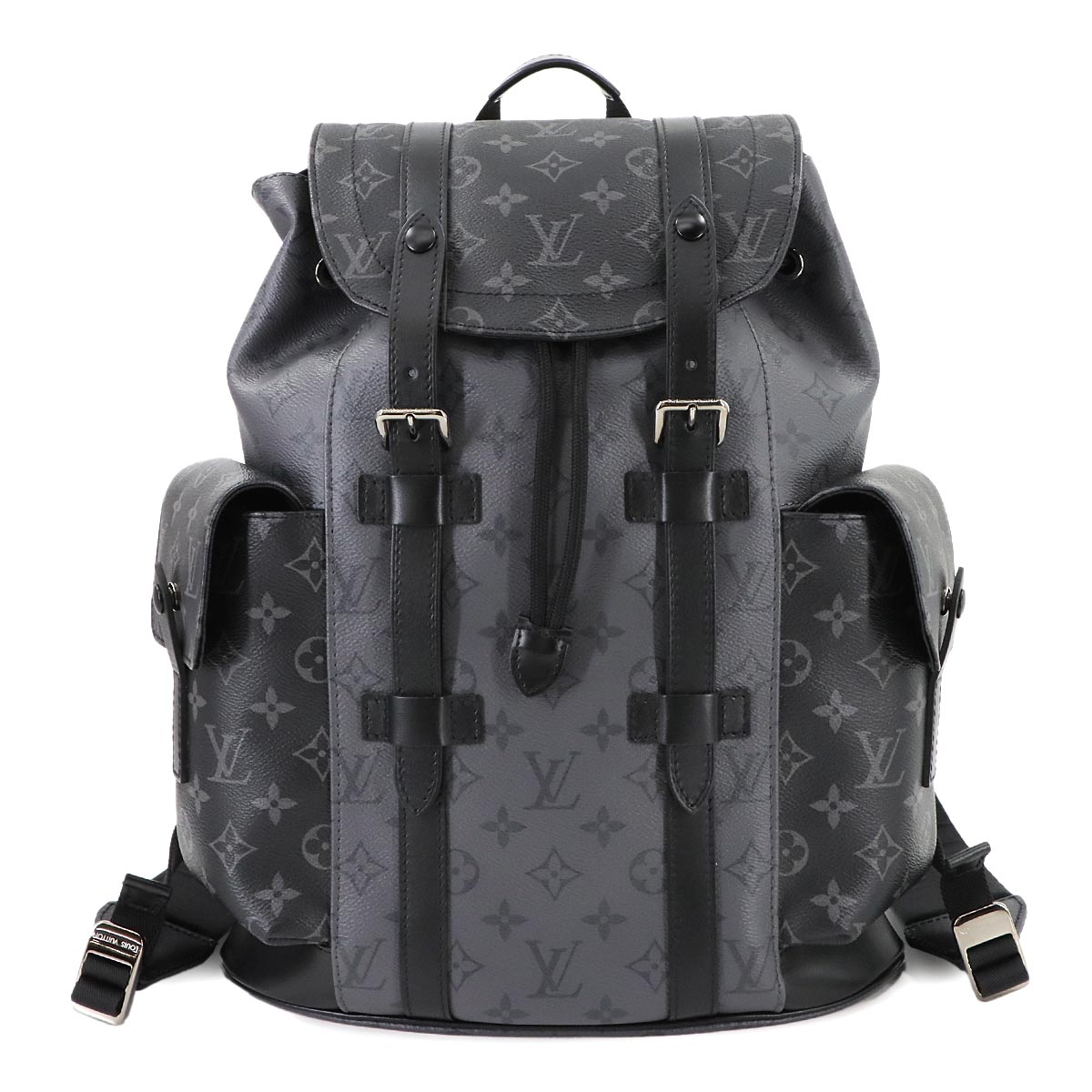 LOUIS VUITTON Monogram Eclipse Reverse Christopher PM Backpack M46331