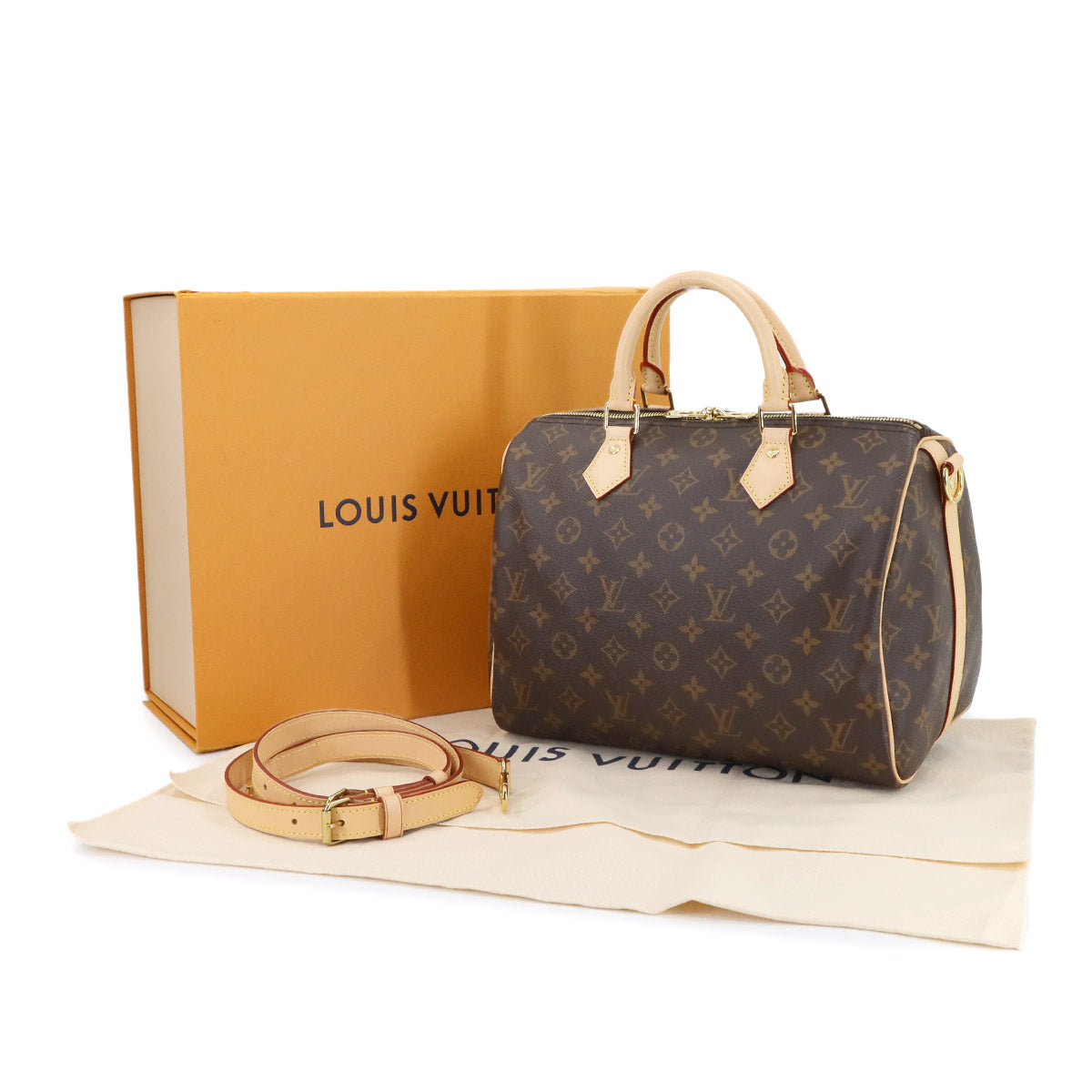 Monogram Speedy Bandouliere 30 Hand Shoulder Bag M41112