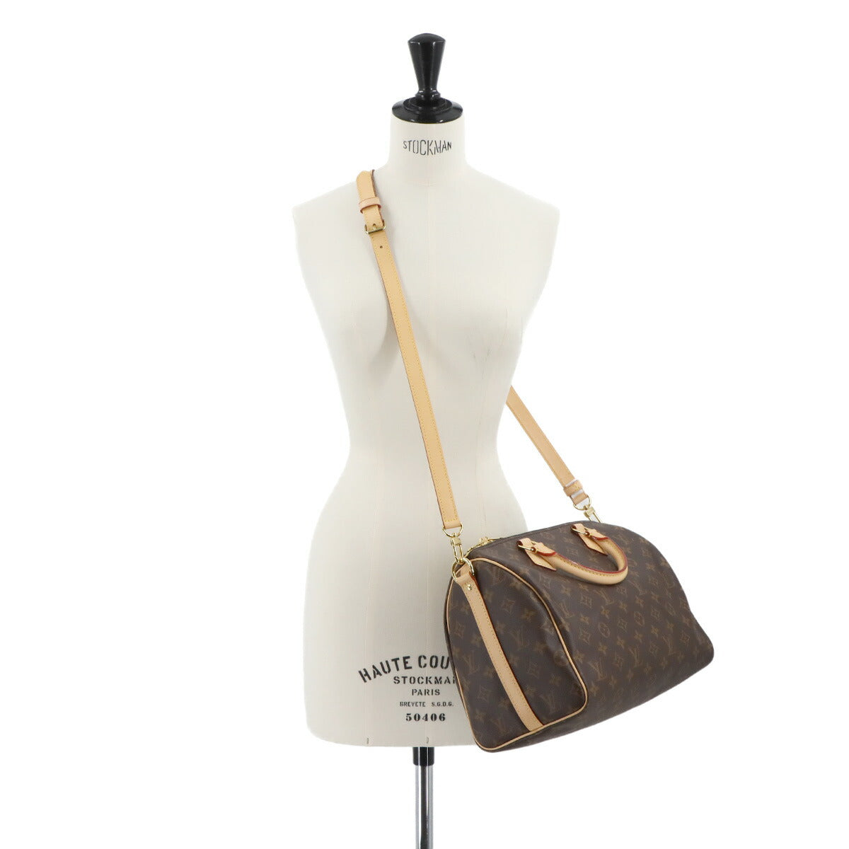 Monogram Speedy Bandouliere 30 Hand Shoulder Bag M41112