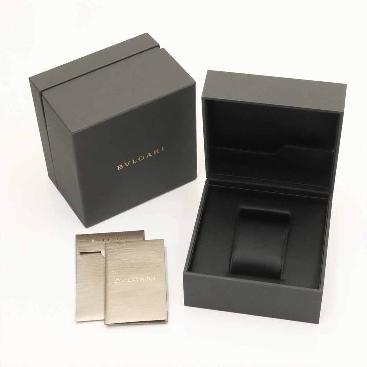 BVLGARIBVLGARI BB41S Automatic Date Blue Dial Mens Watch