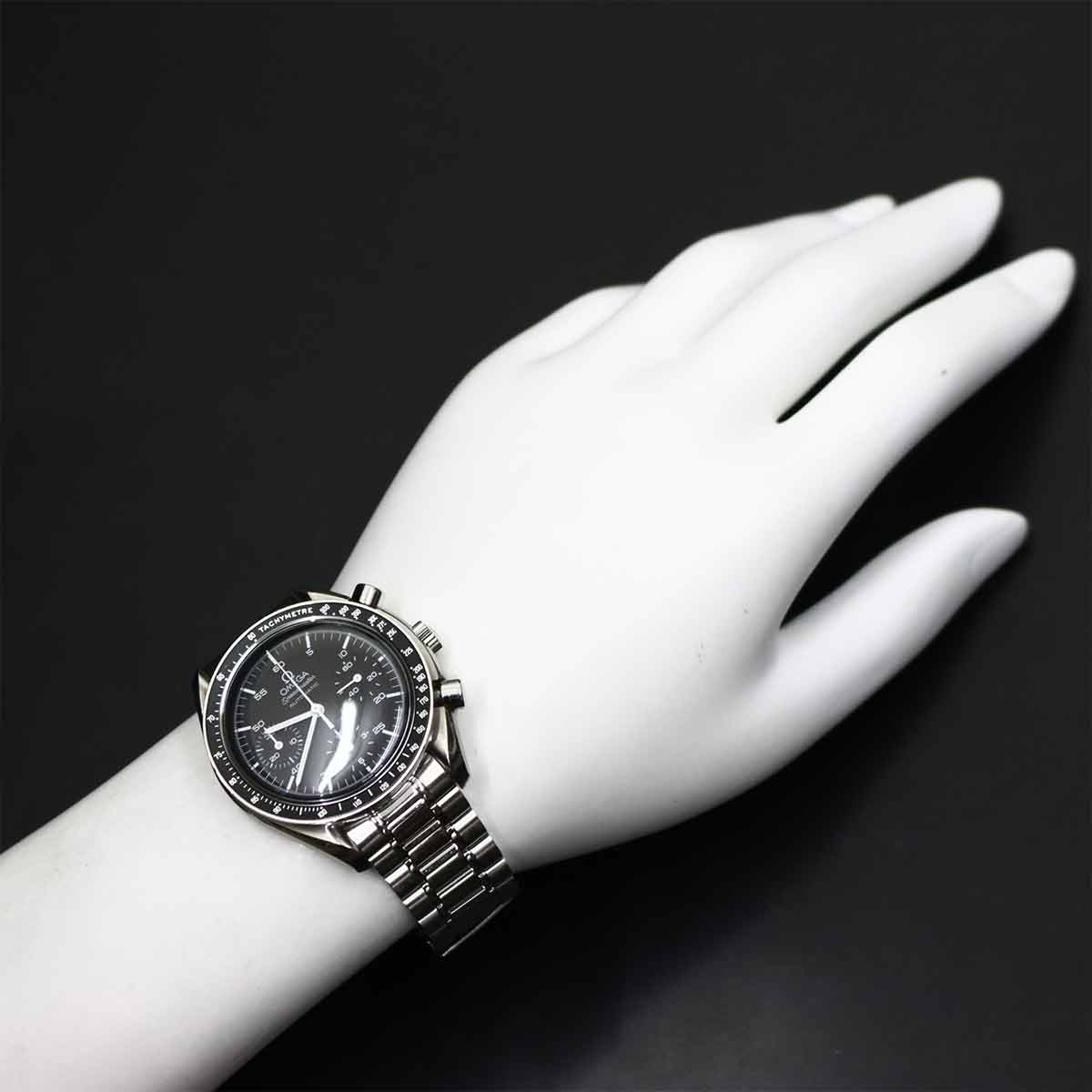 Speedmaster Chronograph 3510.50 Automatic Black Dial Mens Watch