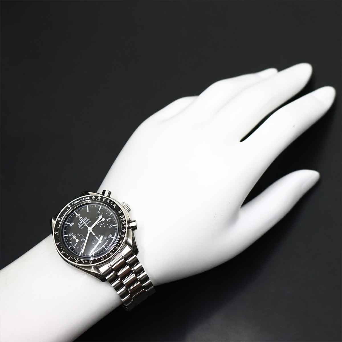 Speedmaster Chronograph 3510.50 Automatic Black Dial Mens Watch