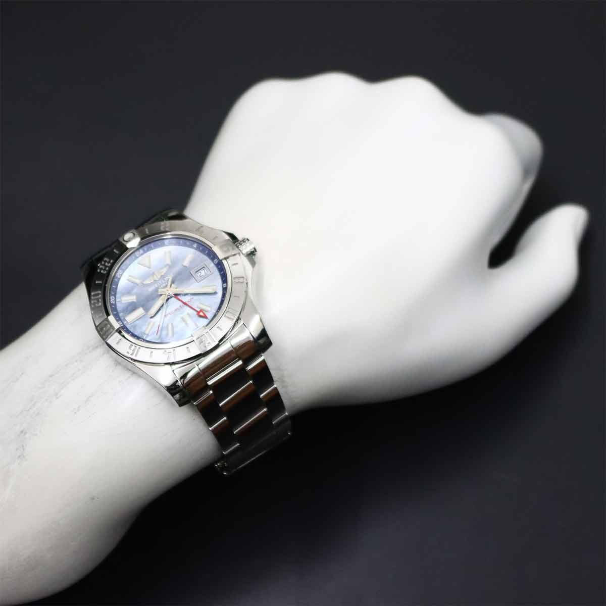 Avenger II GMT A32390 Japan Limited Blue Shell Dial Mens 90289623