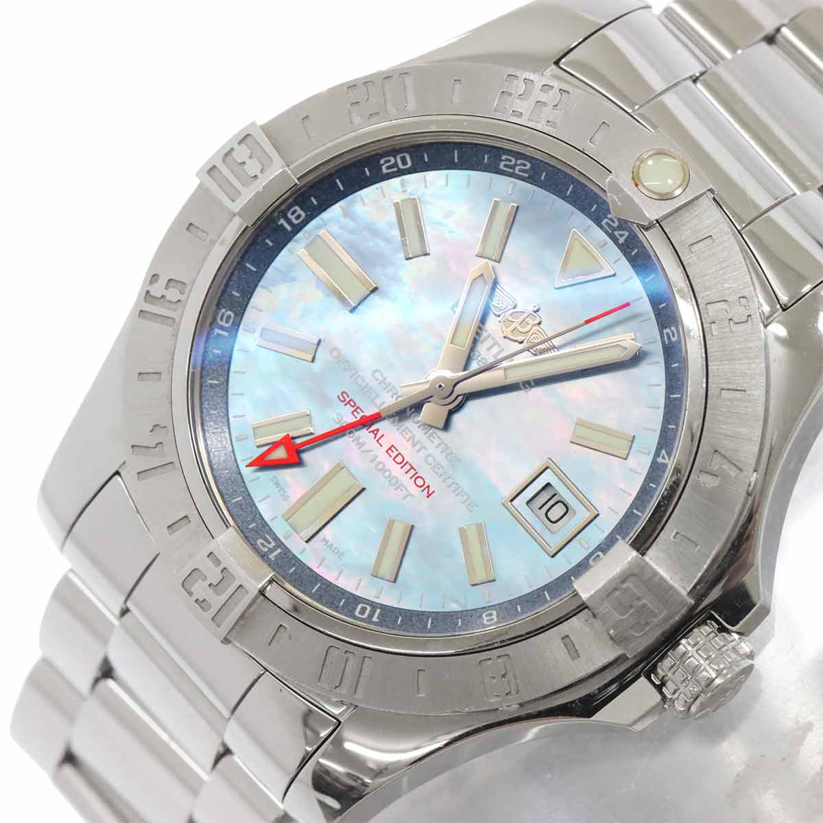 Avenger II GMT A32390 Japan Limited Blue Shell Dial Mens 90289623