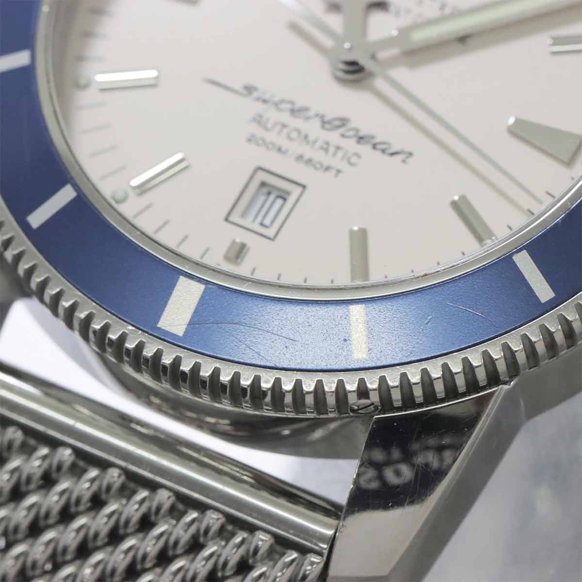 SuperOcean Heritage 46 A17320 Date Cream Dial Mens 90289643