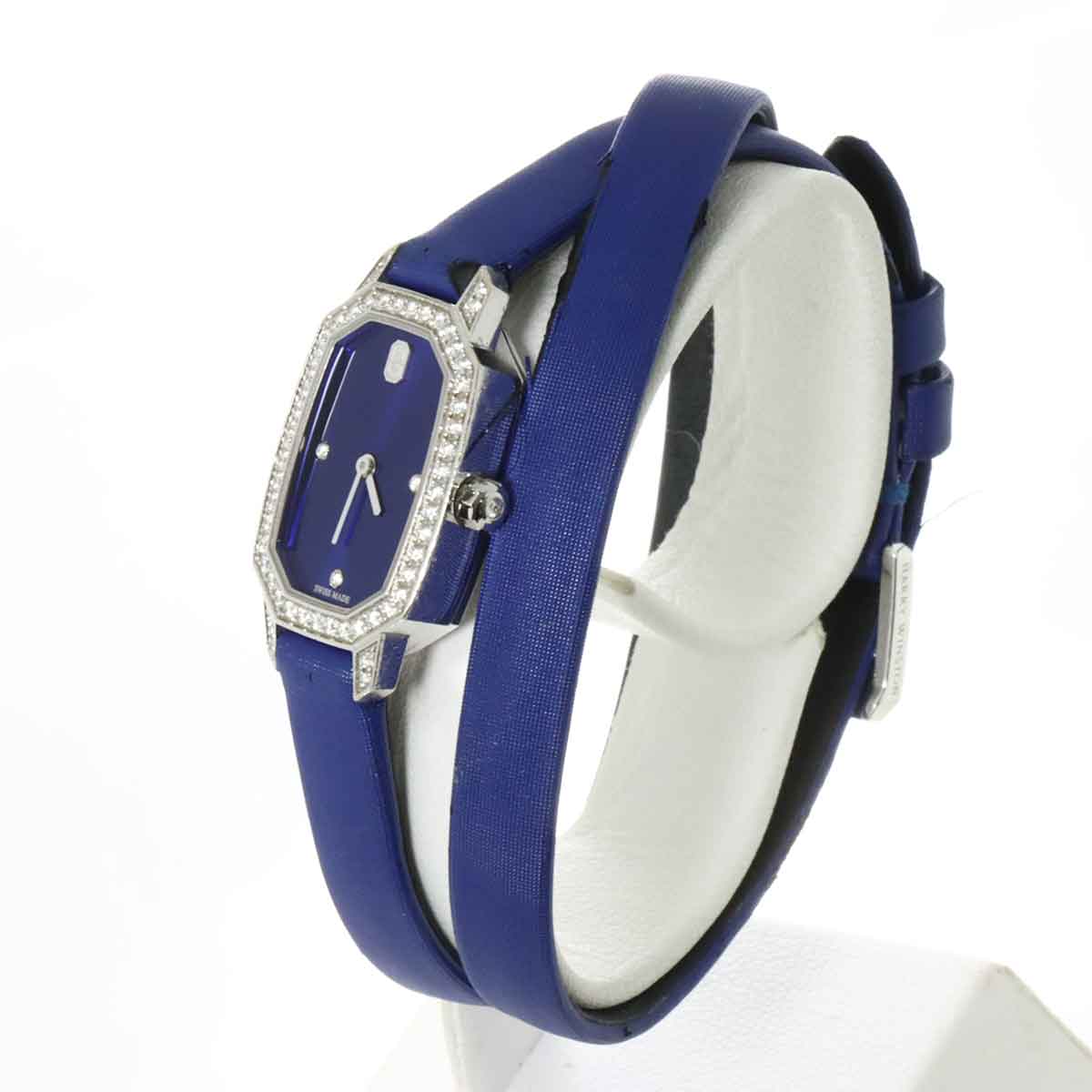 Emerald EMEQHM18WW001 Bezel Diamond 750 WG Blue Dial