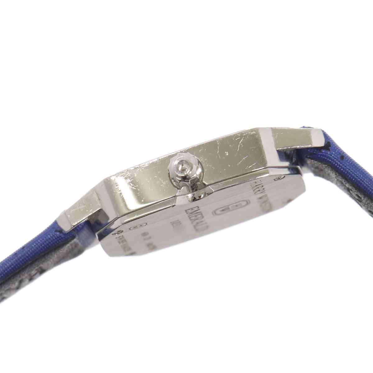 Emerald EMEQHM18WW001 Bezel Diamond 750 WG Blue Dial