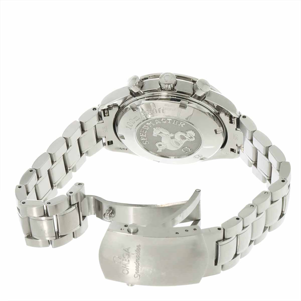 Speedmaster Date 3210 50 Chronograph Automatic Black Dial Mens