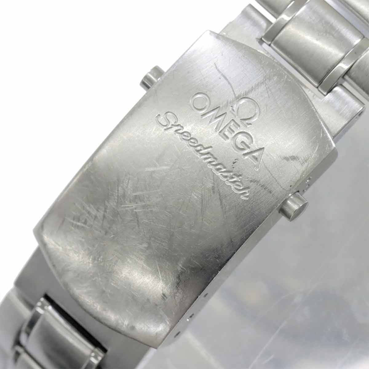 Speedmaster Date 3210 50 Chronograph Automatic Black Dial Mens