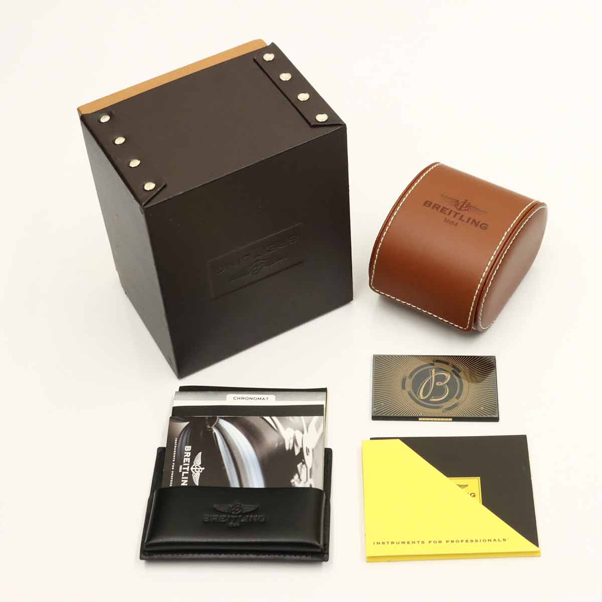 Chronomat44 AB0110 Automatic Chronograph Blue Dial Mens