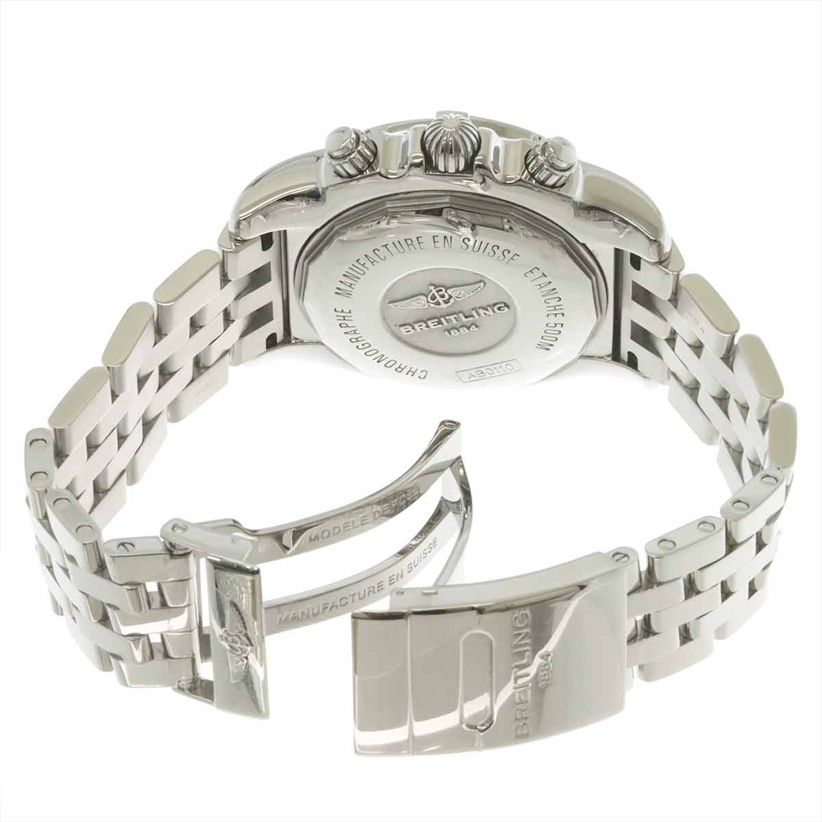 Chronomat44 AB0110 Automatic Chronograph Blue Dial Mens