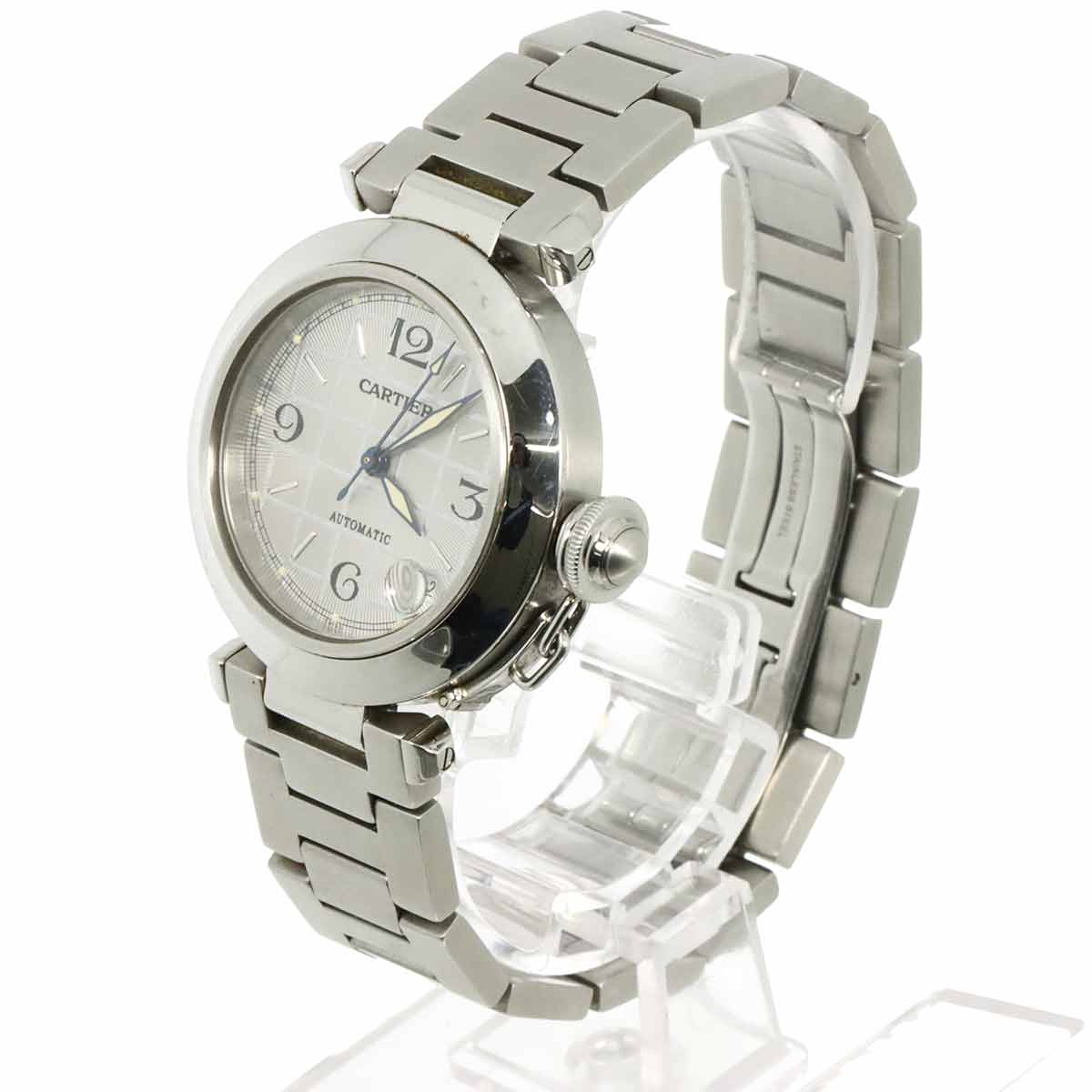 PashaC W31023M7 Automatic Silver Dial Date Boys Watch