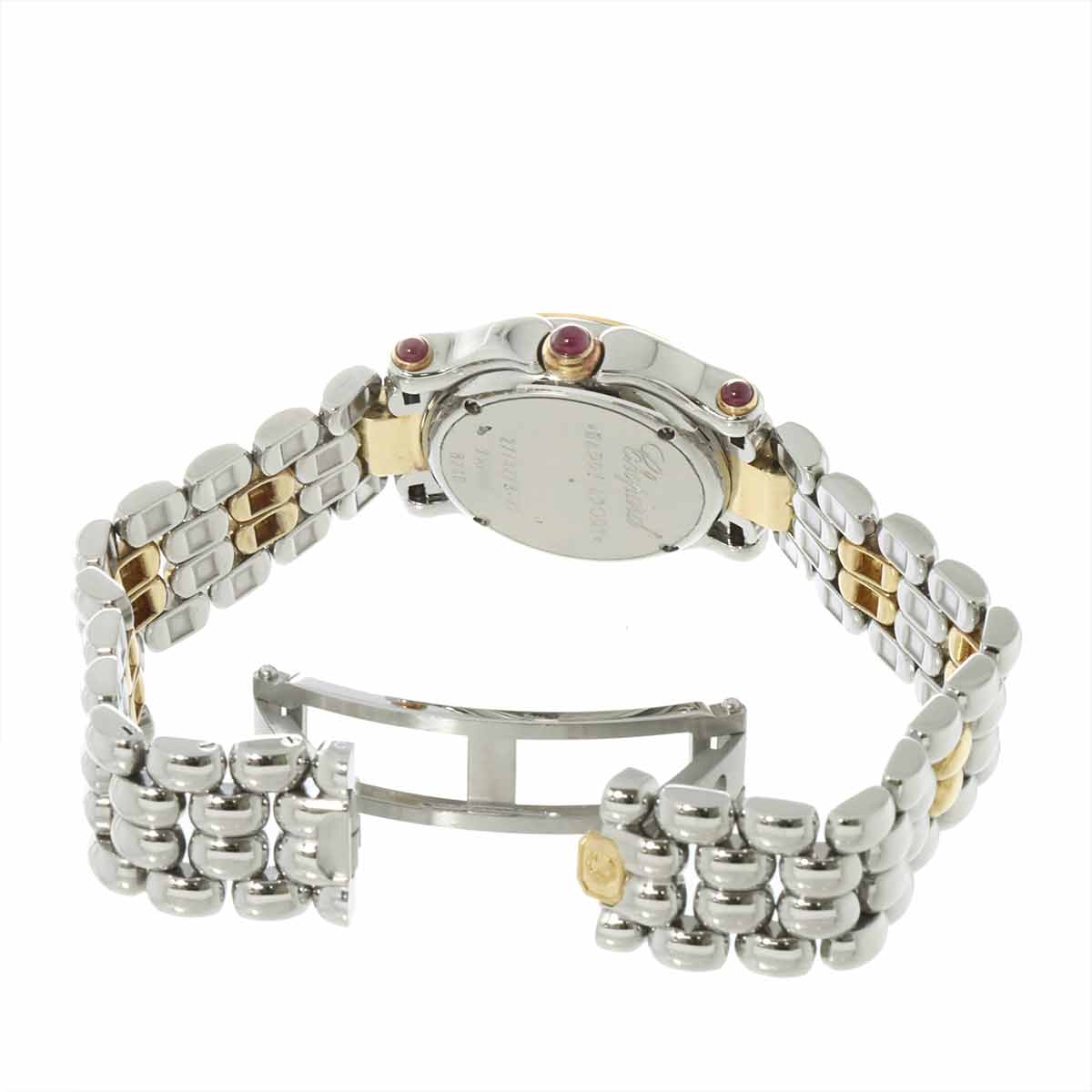 Happy Sports 27/8278-21 Diamond YG Quarts White Dial